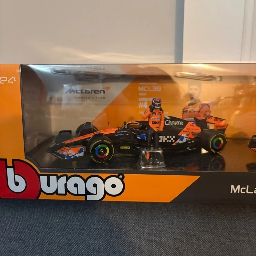 McLaren MCL35B Orange Model Car